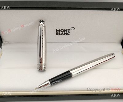 Montblanc Replica Pens Meisterstuck Silver Rollerball Pen